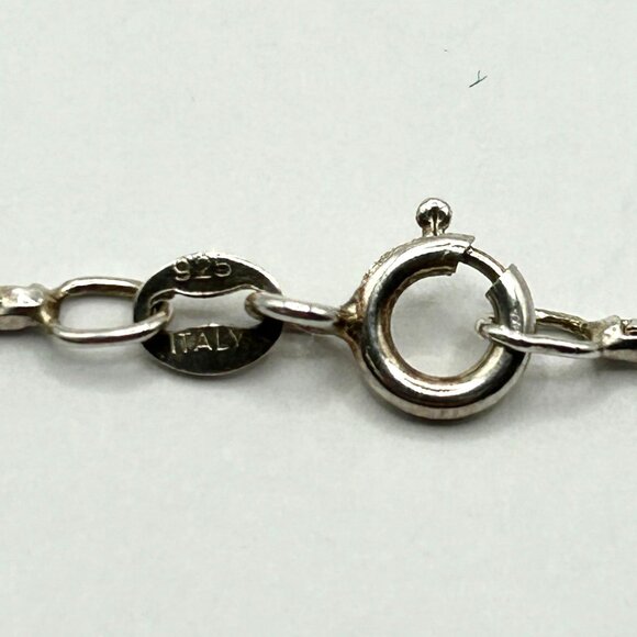 925 Sterling Silver Luck Dragon 20" Pendant Necklace - Picture 4 of 6